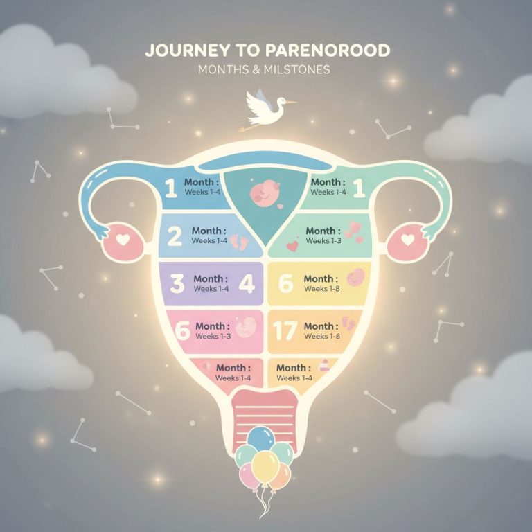 Tabella conversione settimane gravidanza mesi con calendario illustrato