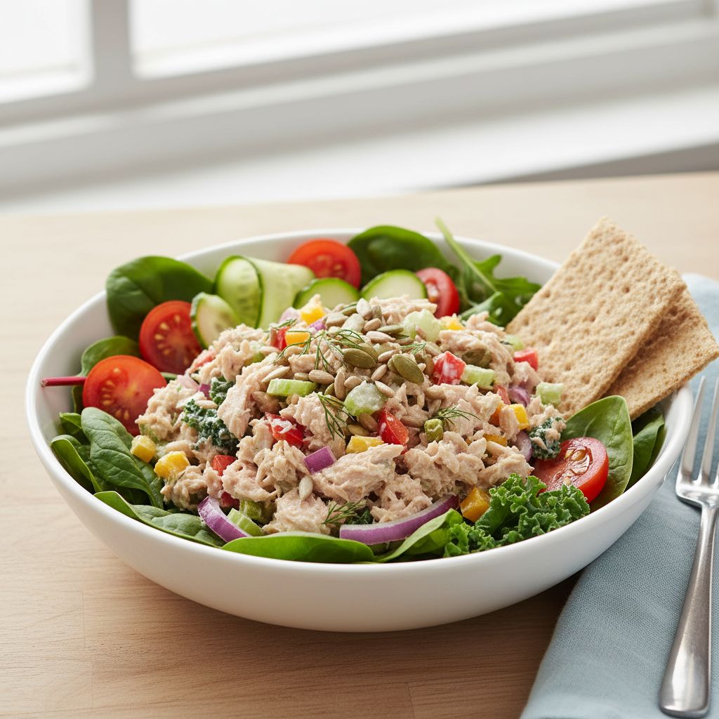 Insalata con tonno in scatola in gravidanza porzione consigliata