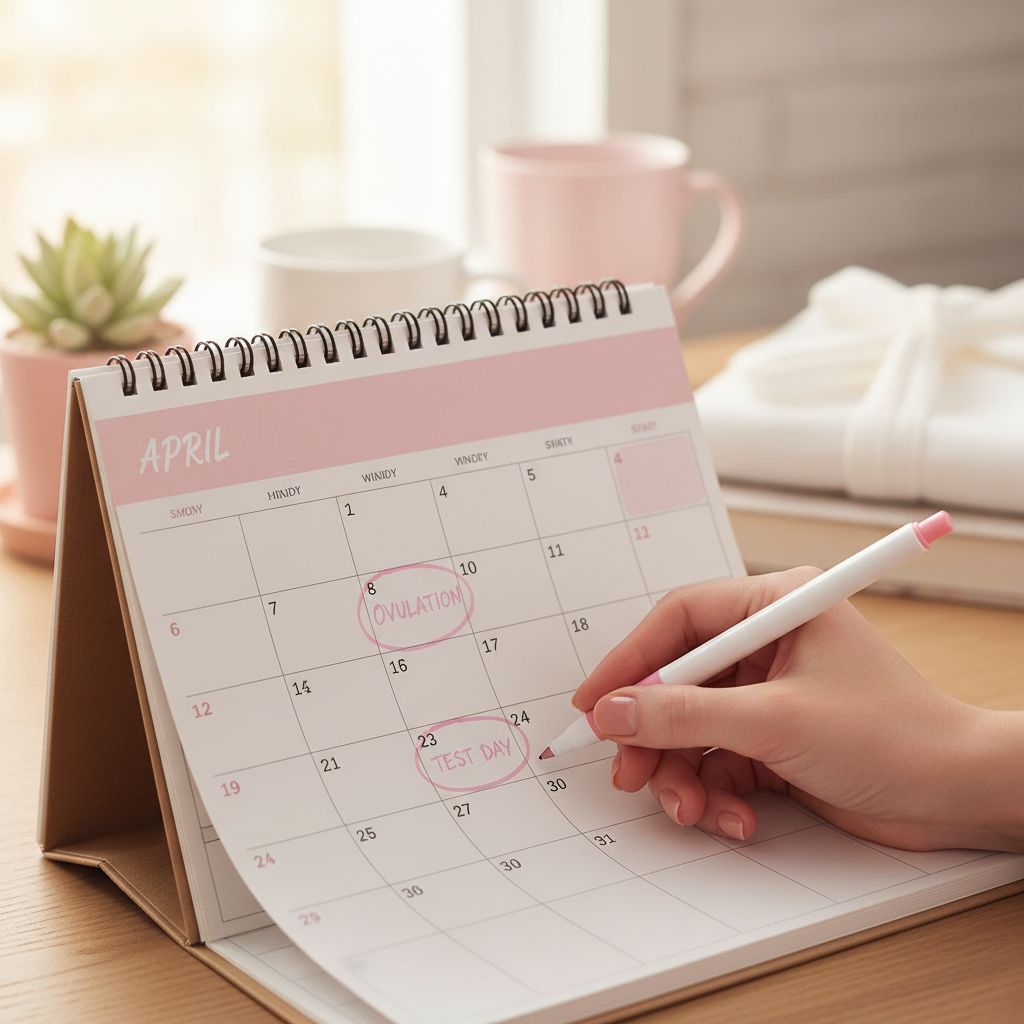 calendario per calcolare quando fare test gravidanza dopo ovulazione
