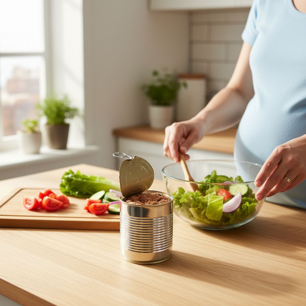 Tonno in Scatola in Gravidanza: 5 Regole Sicure per Mangiarlo Serenamente 7 Tonno in scatola in gravidanza preparazione insalata sana
