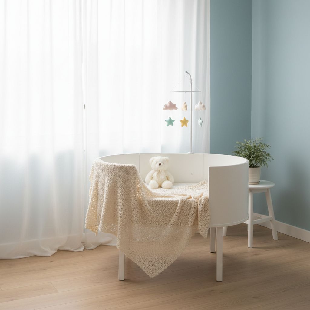 Mamma che controlla il neonato durante il sonno per prevenire la morte in culla