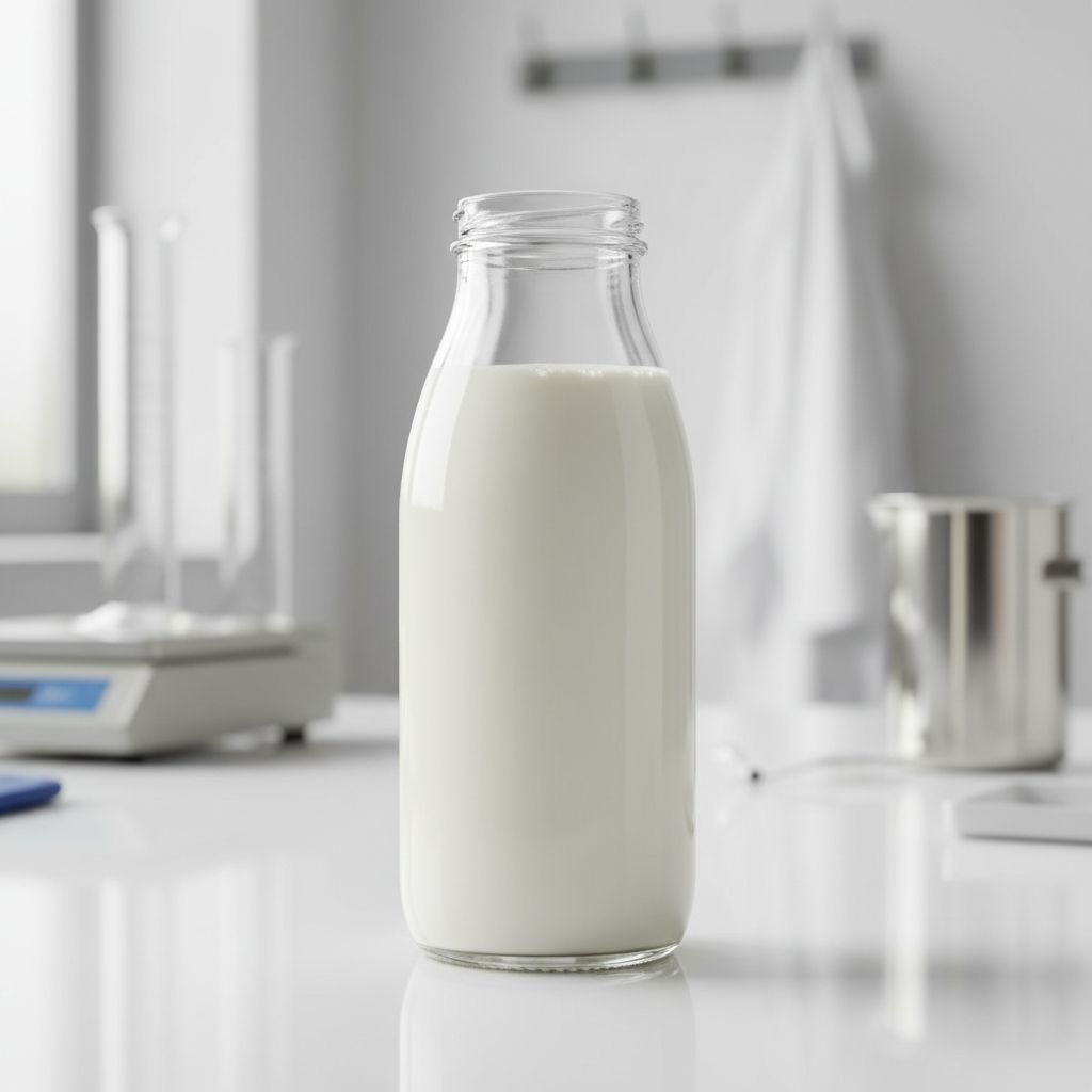 Latte materno per neonati allattati conservato in contenitore sterile