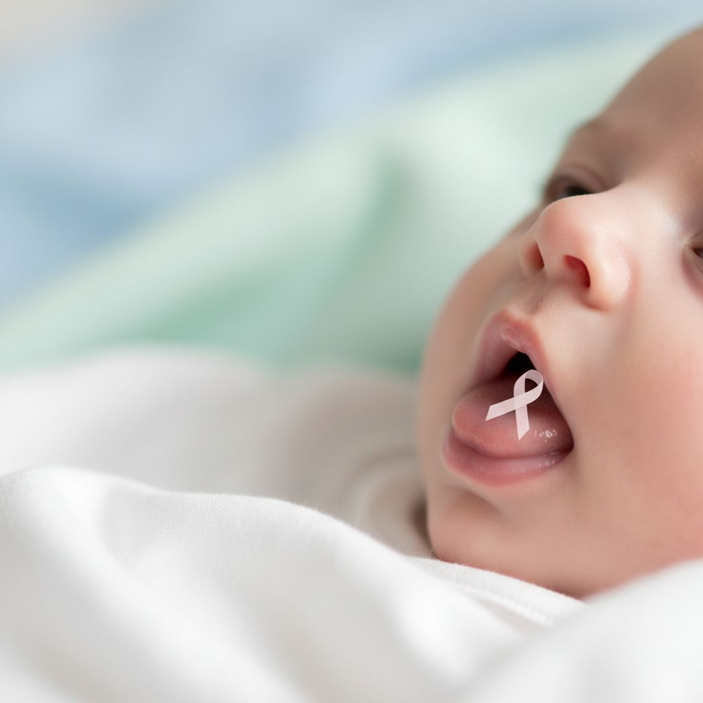 Mamma che allatta bambino con difficoltà da frenulo linguale corto