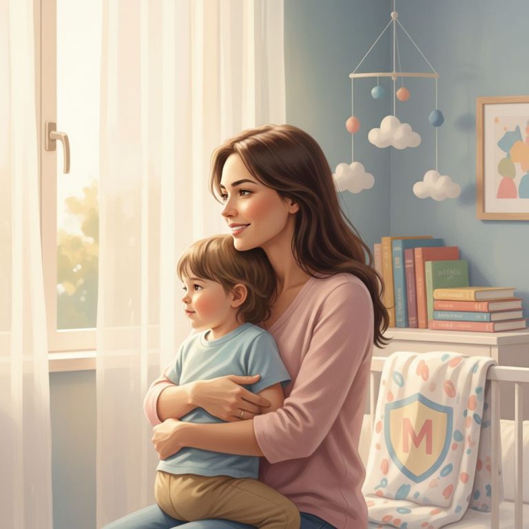 Bambino sorridente durante visita pediatrica per vaccino morbillo