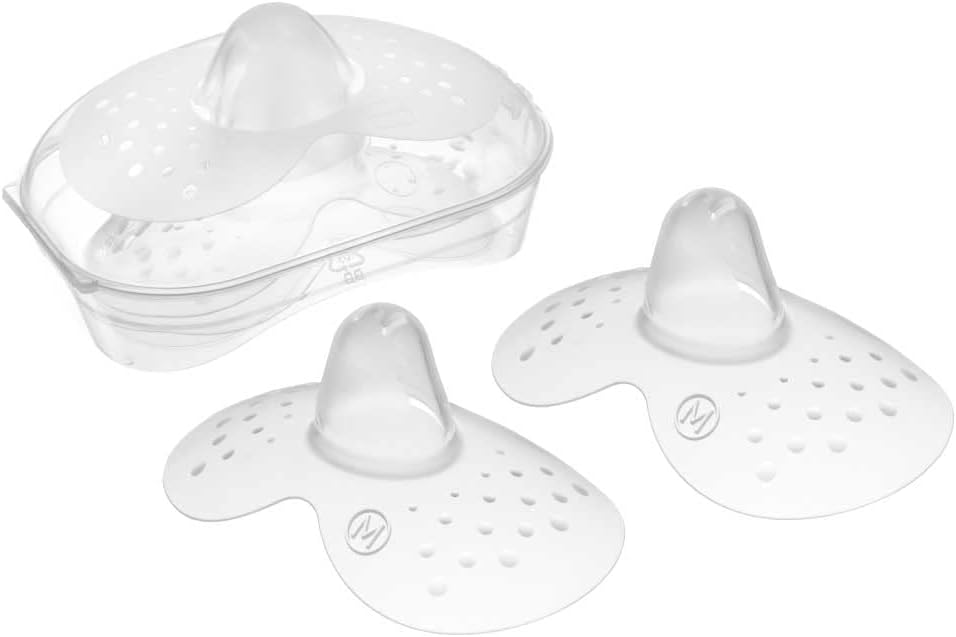 Allattamento Senza Dolore – 7 Segreti che Ogni Mamma Dovrebbe Conoscere 5 Paracapezzoli in silicone Medela per allattamento