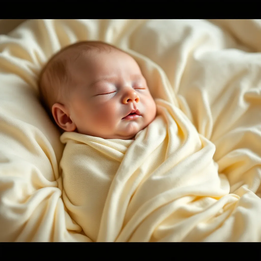 Neonato che indossa abbigliamento in cotone biologico