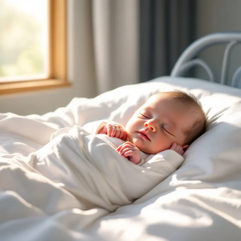neonato che dorme tranquillamente per stimolare la cacca nel neonato