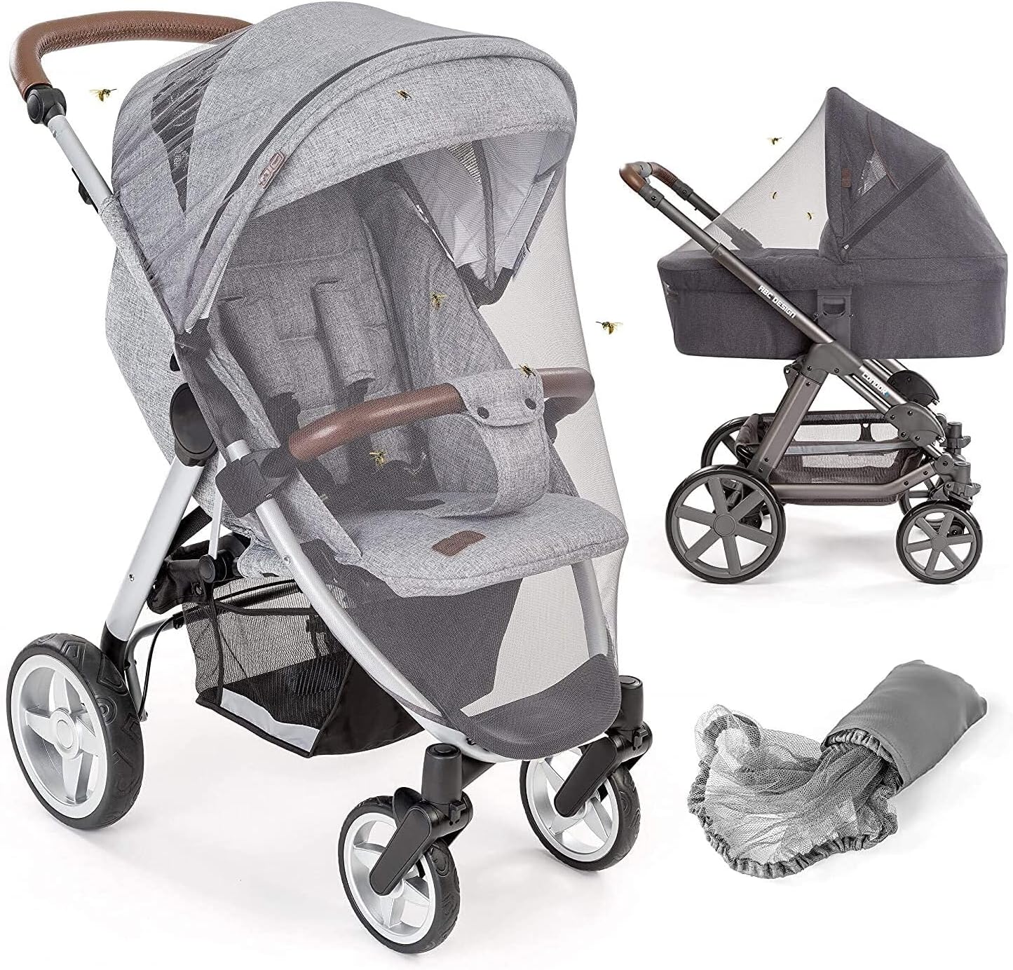 🦟 Antizanzare per Neonati: Soluzioni Sicure per Proteggere il Tuo Bambino 4 Zanzariera per passeggino antizanzare per neonati traspirante e pratica