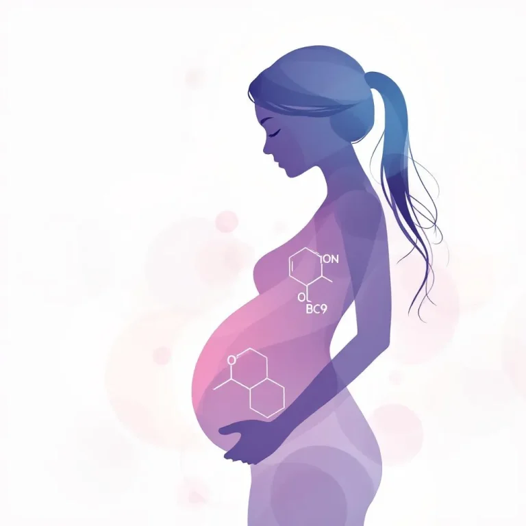 Acido folico in gravidanza - struttura molecolare vitamina B9
