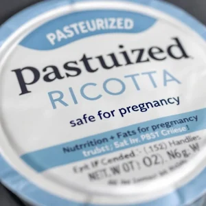 Ricotta in Gravidanza: 5 Benefici Essenziali per Mamma e Bambino 3 Ricotta pastorizzata sicura in gravidanza - etichetta prodotto