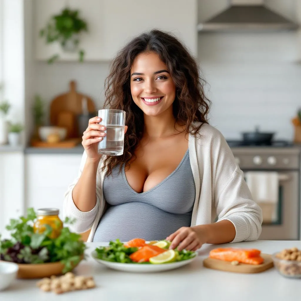 Alimentazione sana per gestire fibrinogeno alto in gravidanza