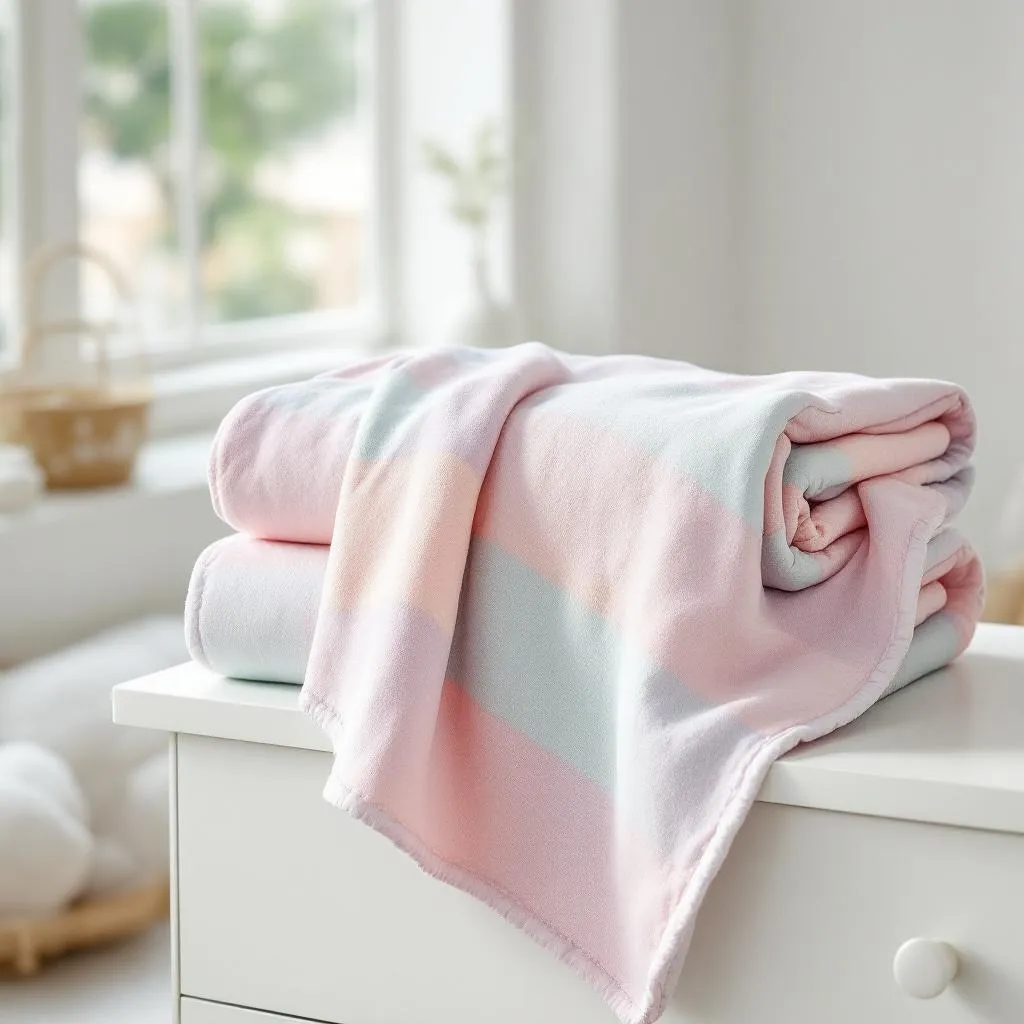 Copertina neonato in cotone biologico per il comfort del bambino