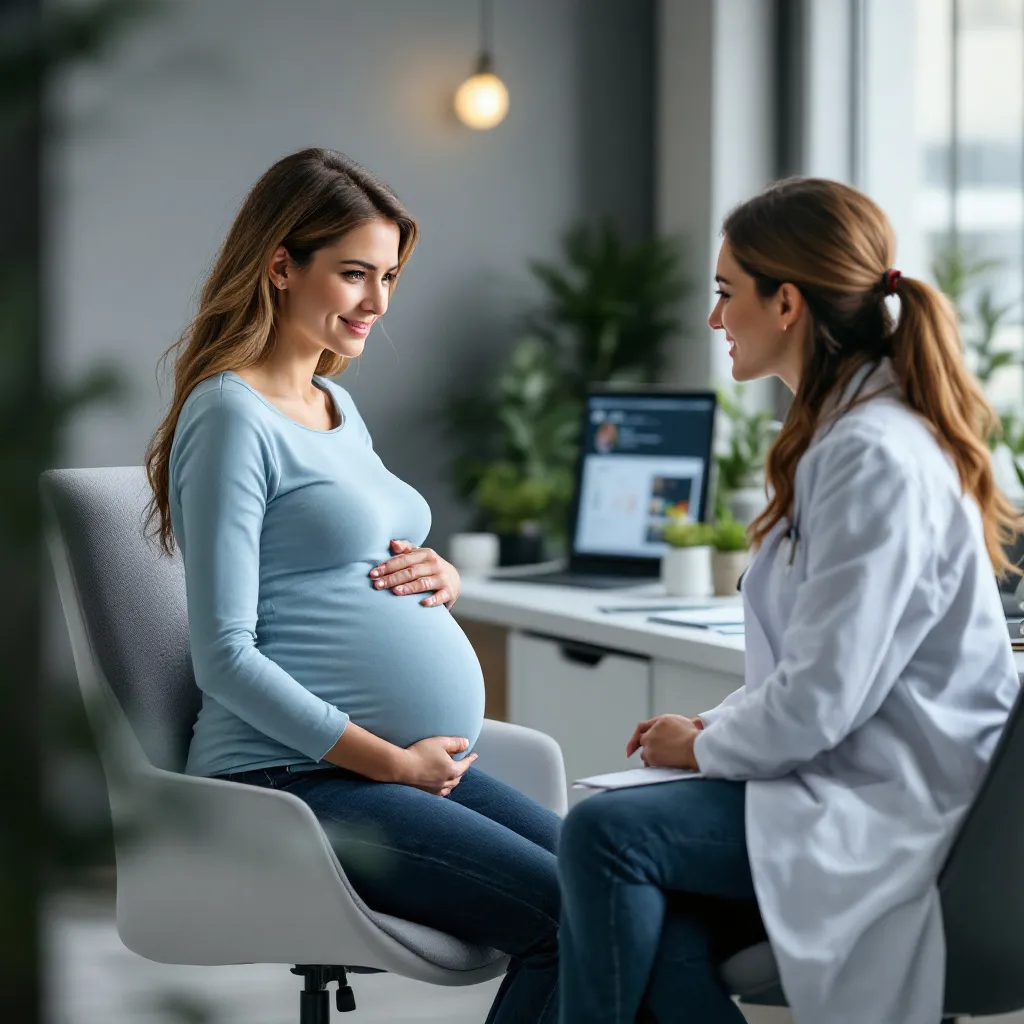 Consultazione medica per perdite gialle in gravidanza