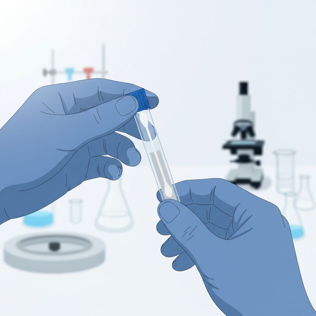 Tampone vaginale per test streptococco in gravidanza