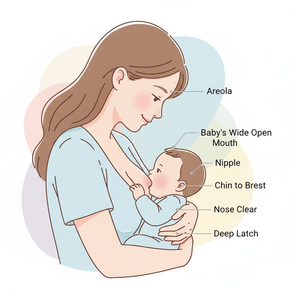 seno allattamento attacco corretto neonato