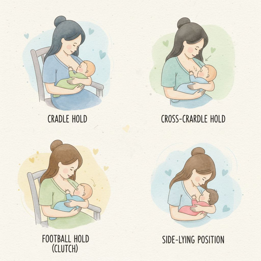 seno allattamento posizioni corrette mamma neonato